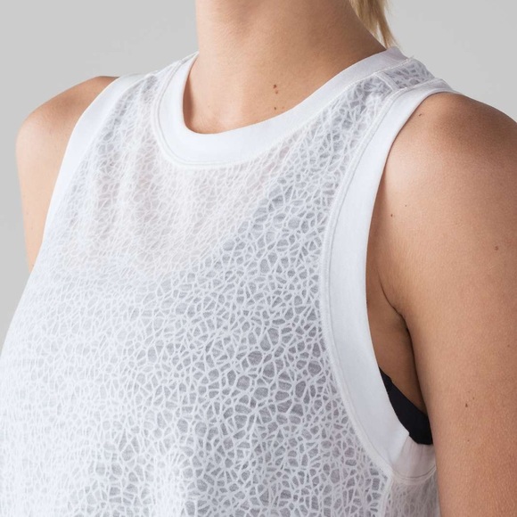 lululemon athletica Tops - Lululemon Hint of Sheer Tank